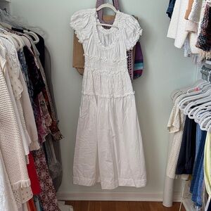 Doen White Maxi Dress